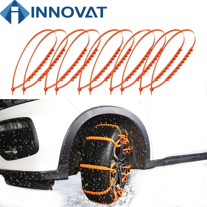 Plastic Snow Chain Outdoor Winter Adjustable Car Tyre Snow Chains