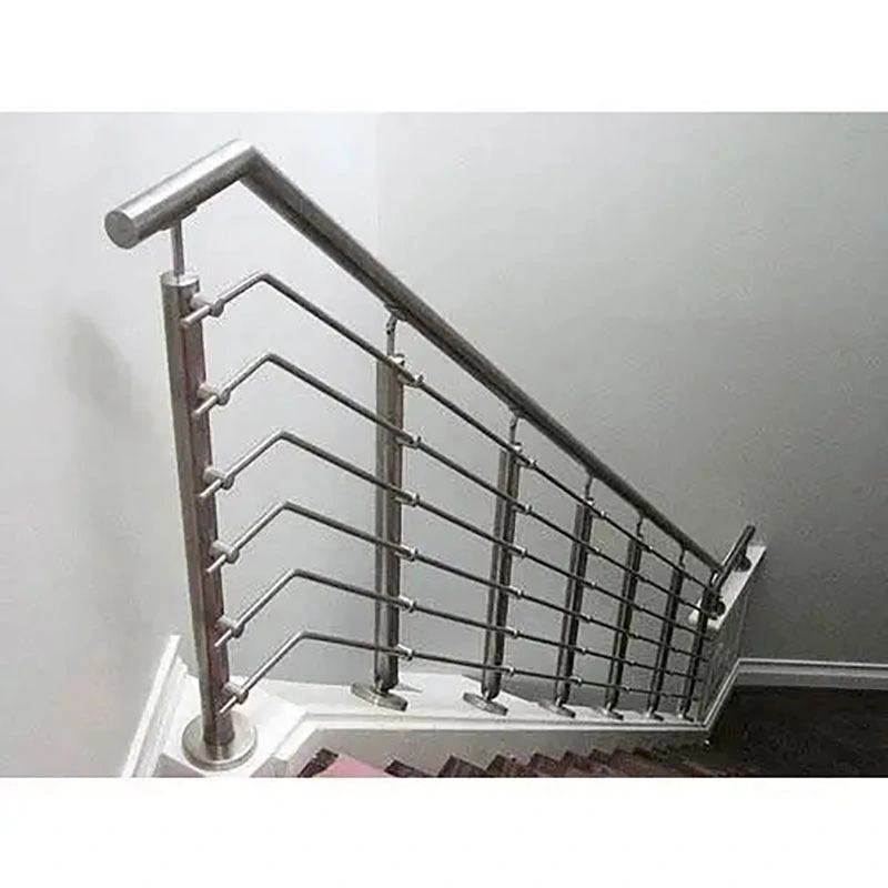 Glass Railing for Staircase Post Stainless Steel Glass Railing