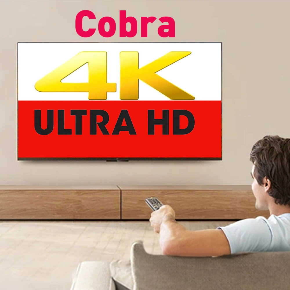 Cobra Ultra 4K 1y IPTV Suscripción para Europa completa Árabe Dutch USA m3u Lista de canales Francia Bélgica países Bajos España Alemania Italia Arabia con m3u Xtream