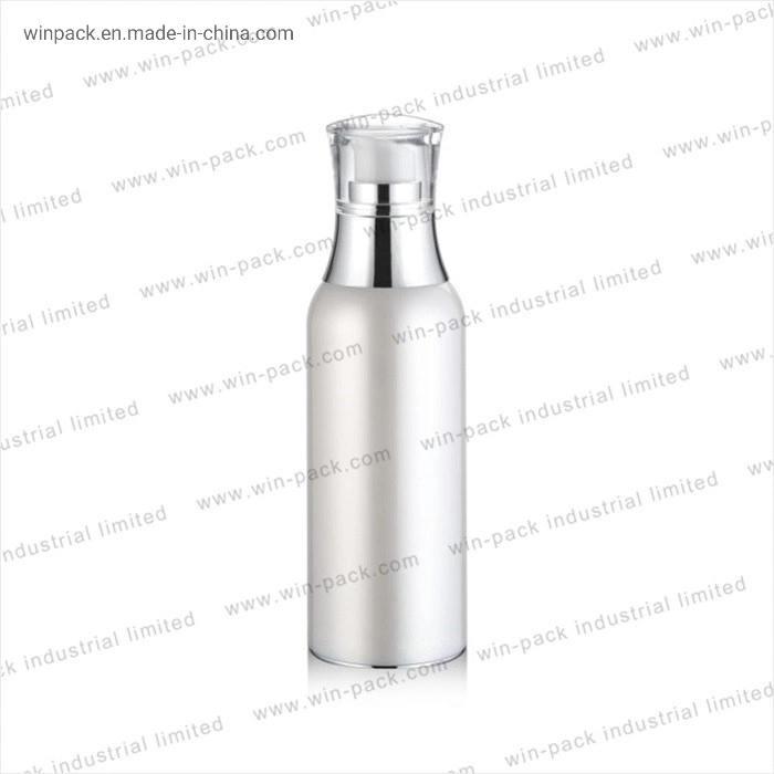 Winpack Best Sell Black Cosmetic Acrylic Wine Shape Bottle Lotion Packing