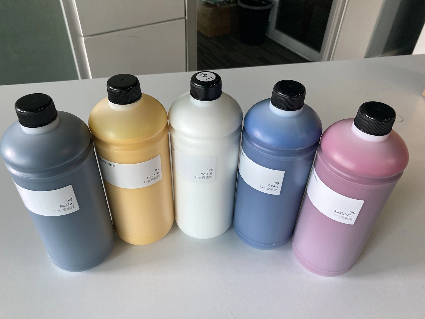 Teco High quality/High cost performance  Water Based Pigment White Ink for Dtf Printing