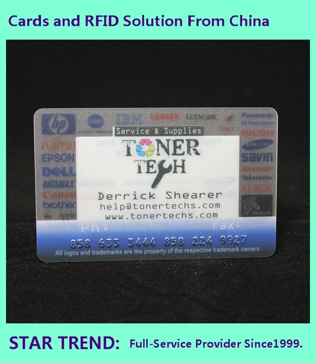 PVC Membership Card with Multi-Processes for Gift, VIP, Loyalty Card