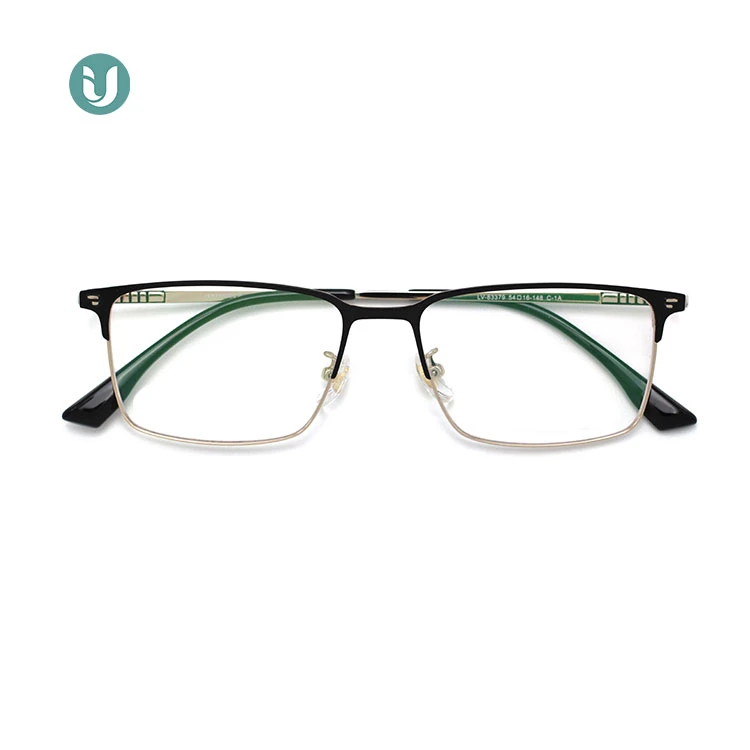 New Optical Metal Eyewear Eyeglass Frames, Mens Pure Color Glasses Frames