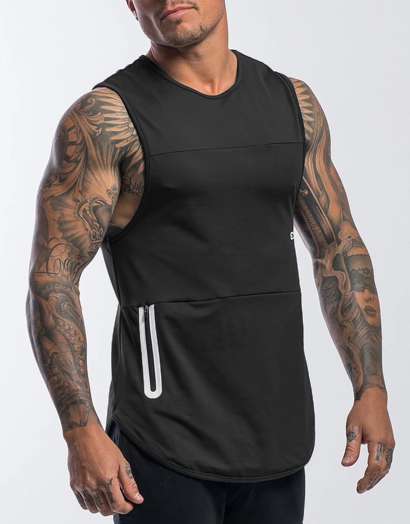 High quality/High cost performance Gym Bodybuilding Clothing Wholesale/Supplier Men Sport Wear Apparel Tank Top