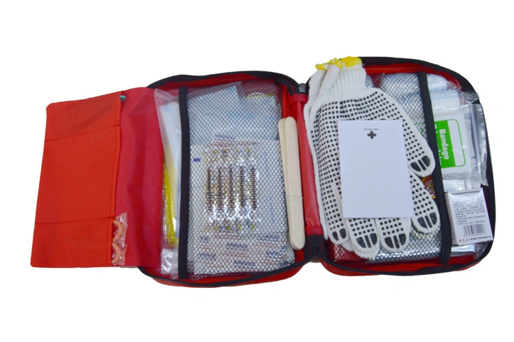 Mi-K002n First-Aid médico de viaje de camping al aire libre de supervivencia de los kits de primeros auxilios militares con suministros