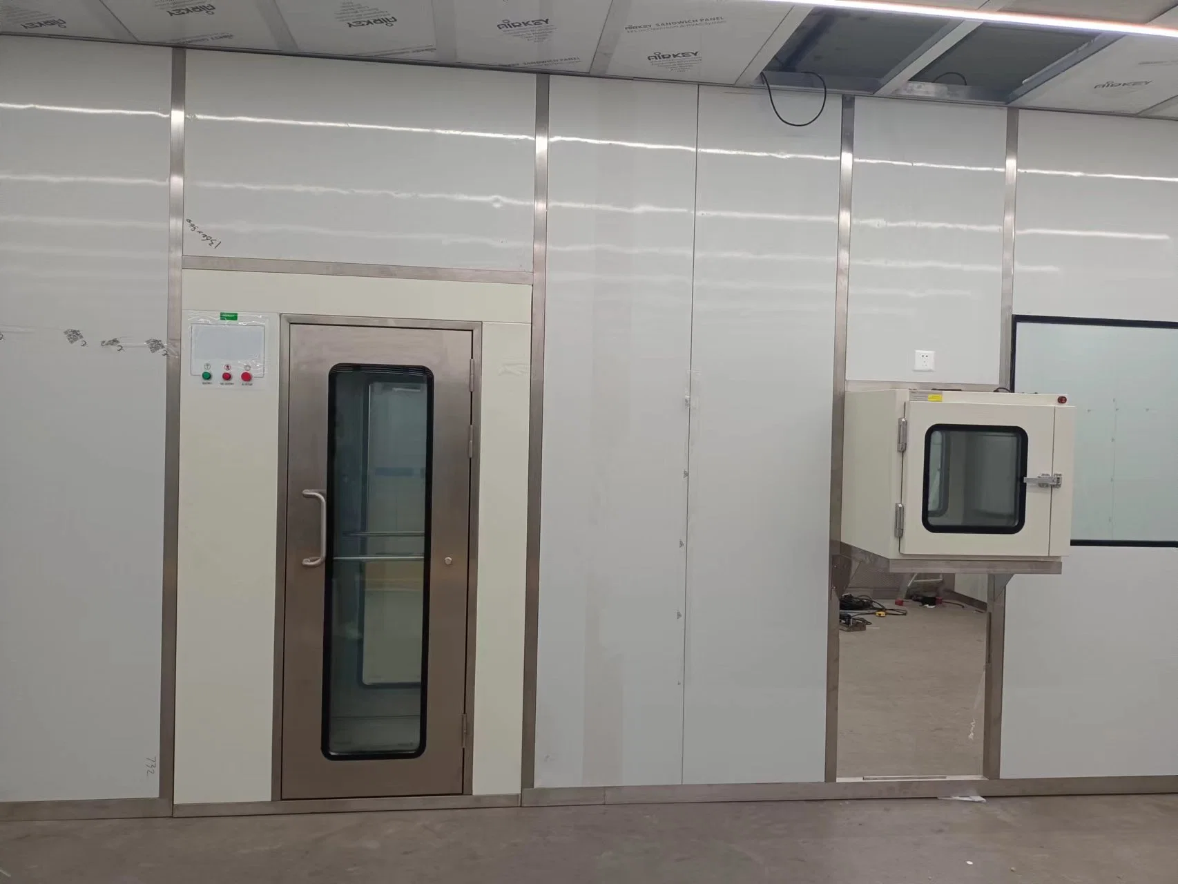 Airkey Customized Modular Cleanroom ISO4-9 Fast Installation Cleanroom