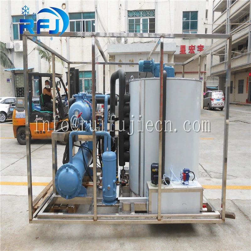 China Top1 Best Quality Newest Design Seawater Flake Ice Making Machine (20T/DAY) on Land