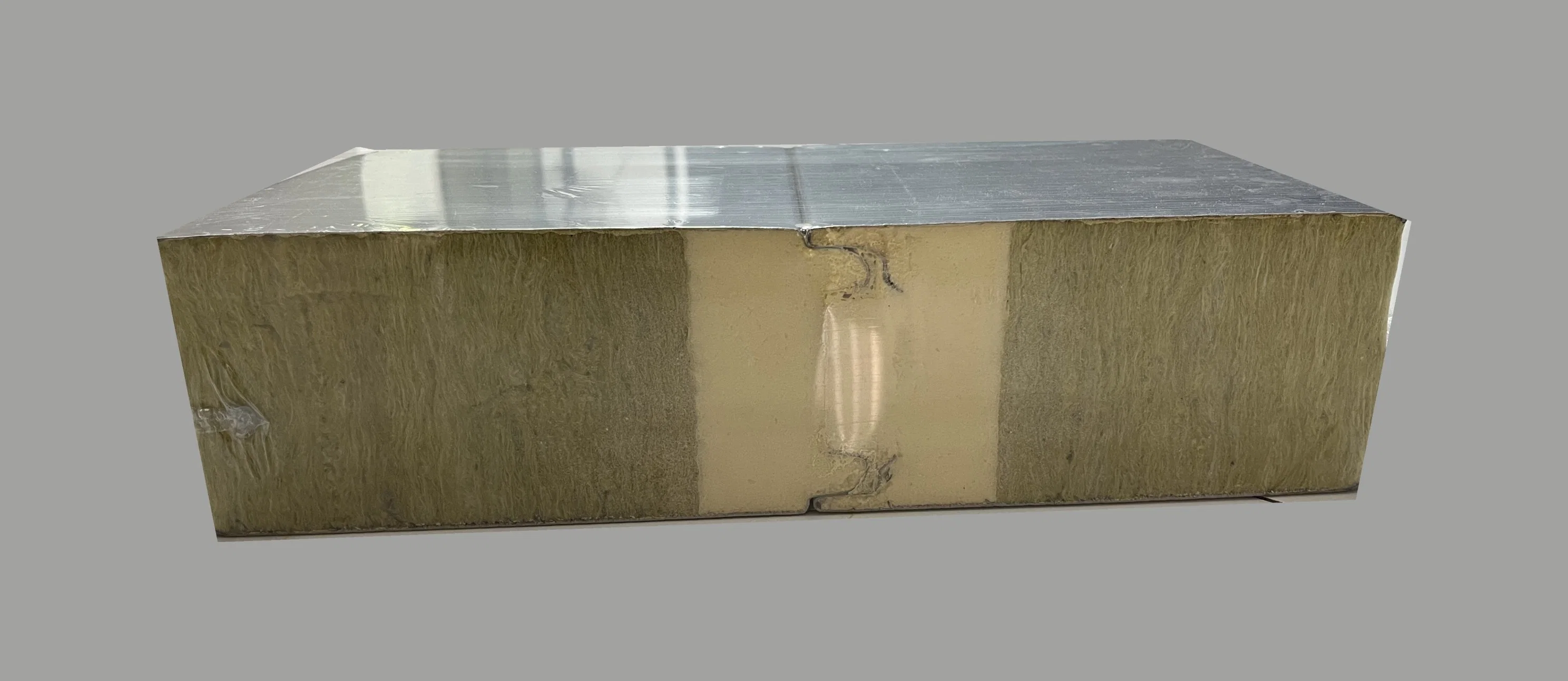 Wärmedämmung und feuerfeste Metallplatte Rock Wool Sandwich-Panel, kalt Lagerraum Wand/Boden/Dach Panel/Decke
