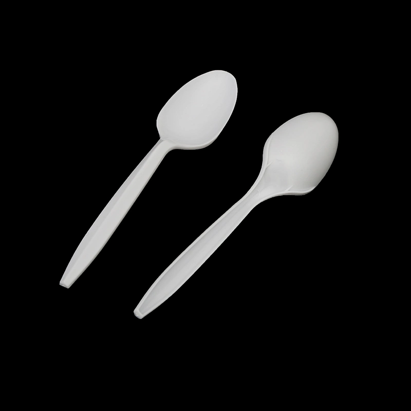 Disposable Light Weight Plastic PP Cutlery 1.9g 140mm Tea Spoon