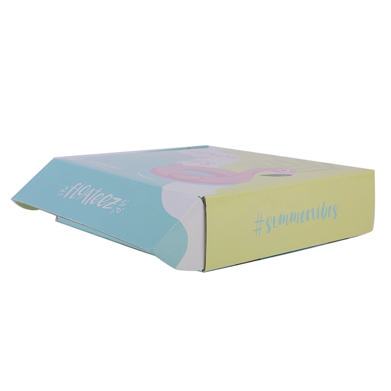 Corrugated Marble Colored Printing Boxes Tuck Mailer Set Top Box