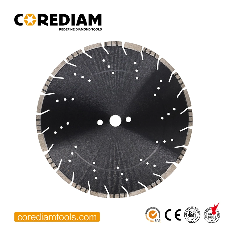 350mm Laser Welded Diamond Turbo Saw Blade with Fast Cutting Concrete/Cutting Tools