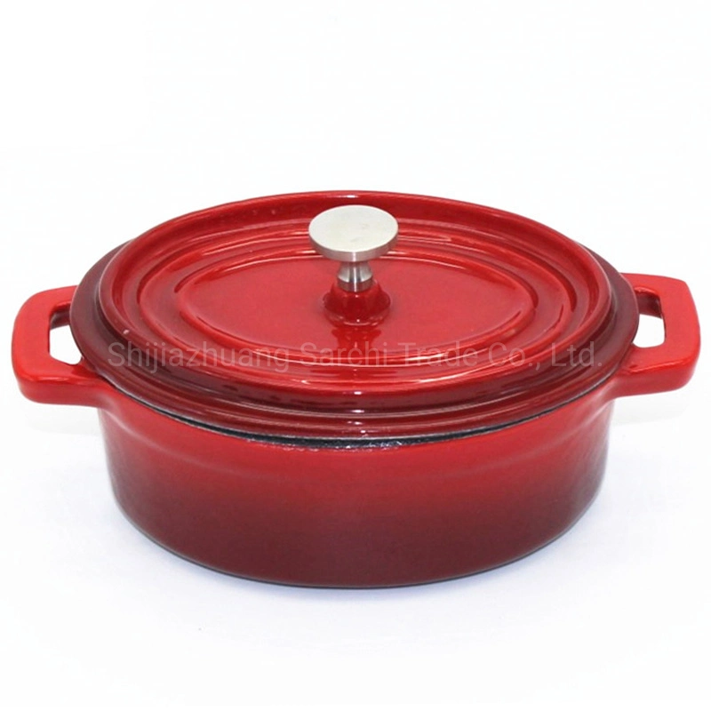 Insulated Food Warmer Enamel Round Casserole Cooking Pot Mini Cookware Casserole Set