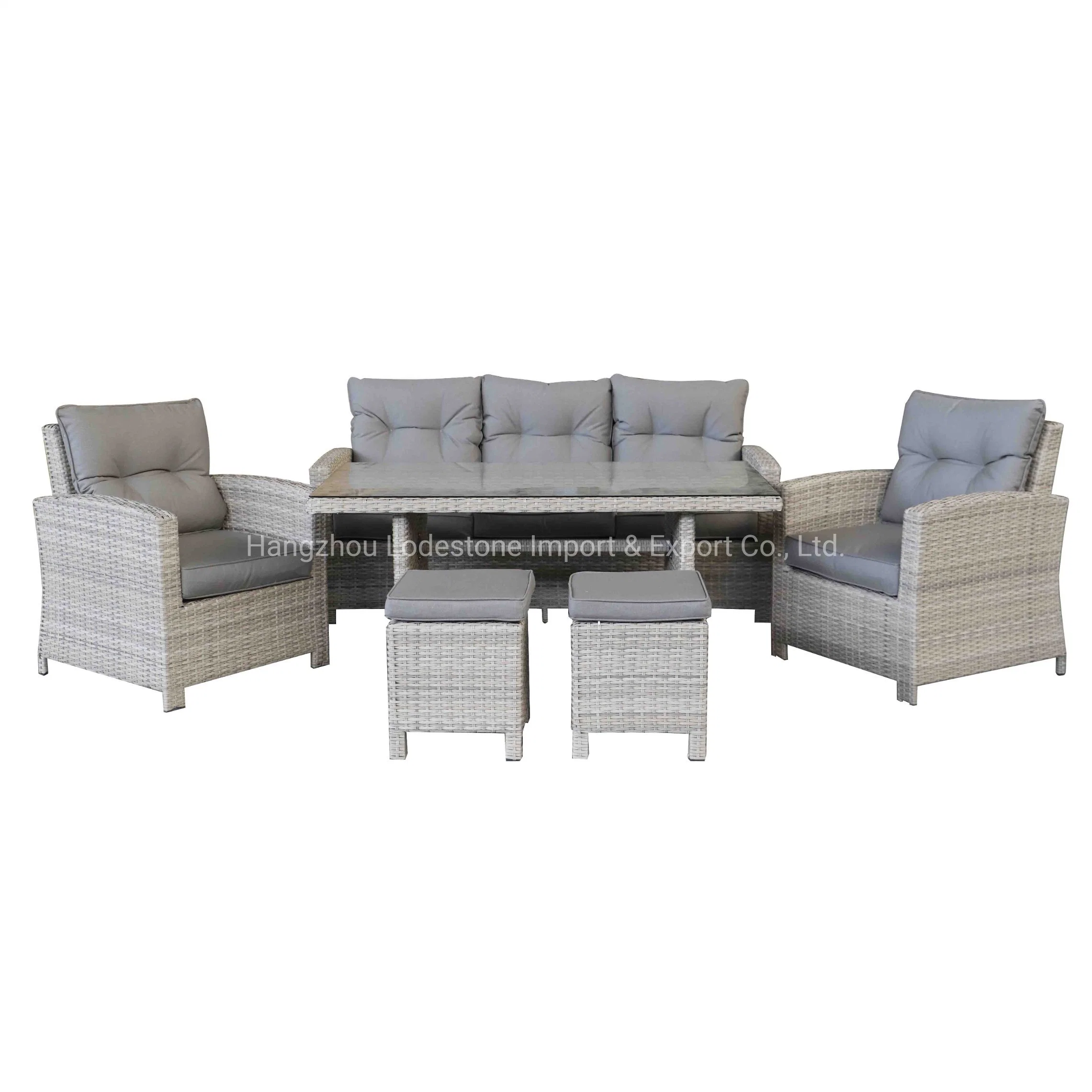 Hot Sale European Style Outdoor Furniture Modern Garden Sofa Rattan Set China Patio Furniture