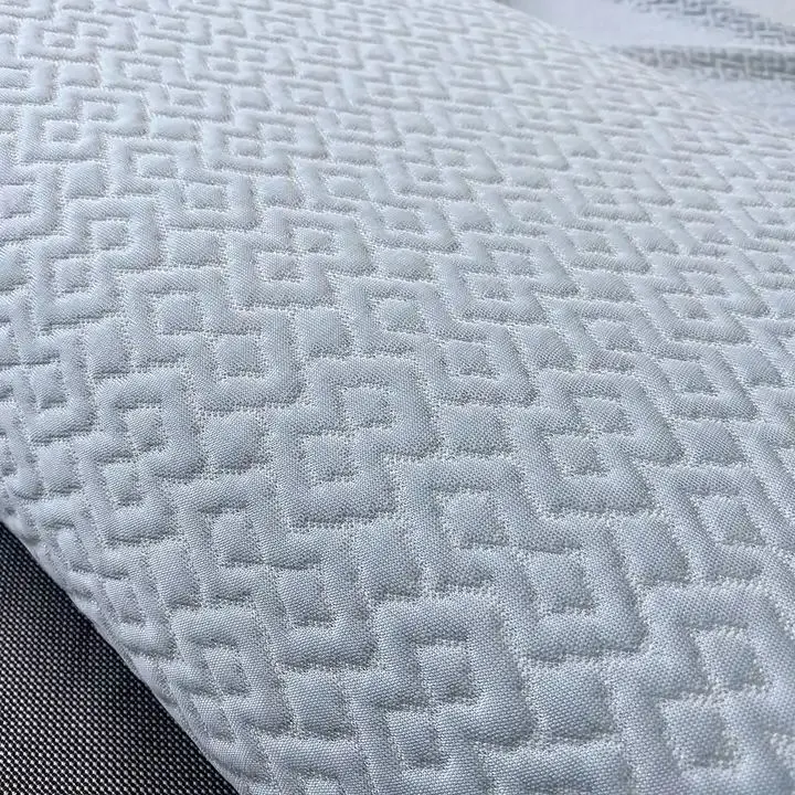 Super Cooling Touch Strickmuster Jacquard Matratze Ticking Stoff Kissenbezug Für Heimtextilien