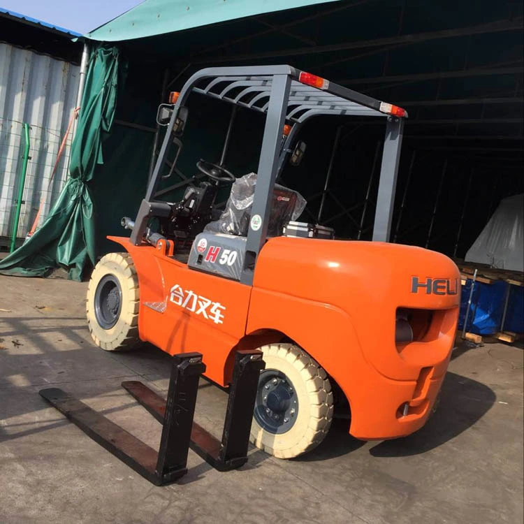 Small-Sized 5ton Diesel Forklift Cpcd50 Diesel Forklift Cpcd50 Container Lifting Equipment