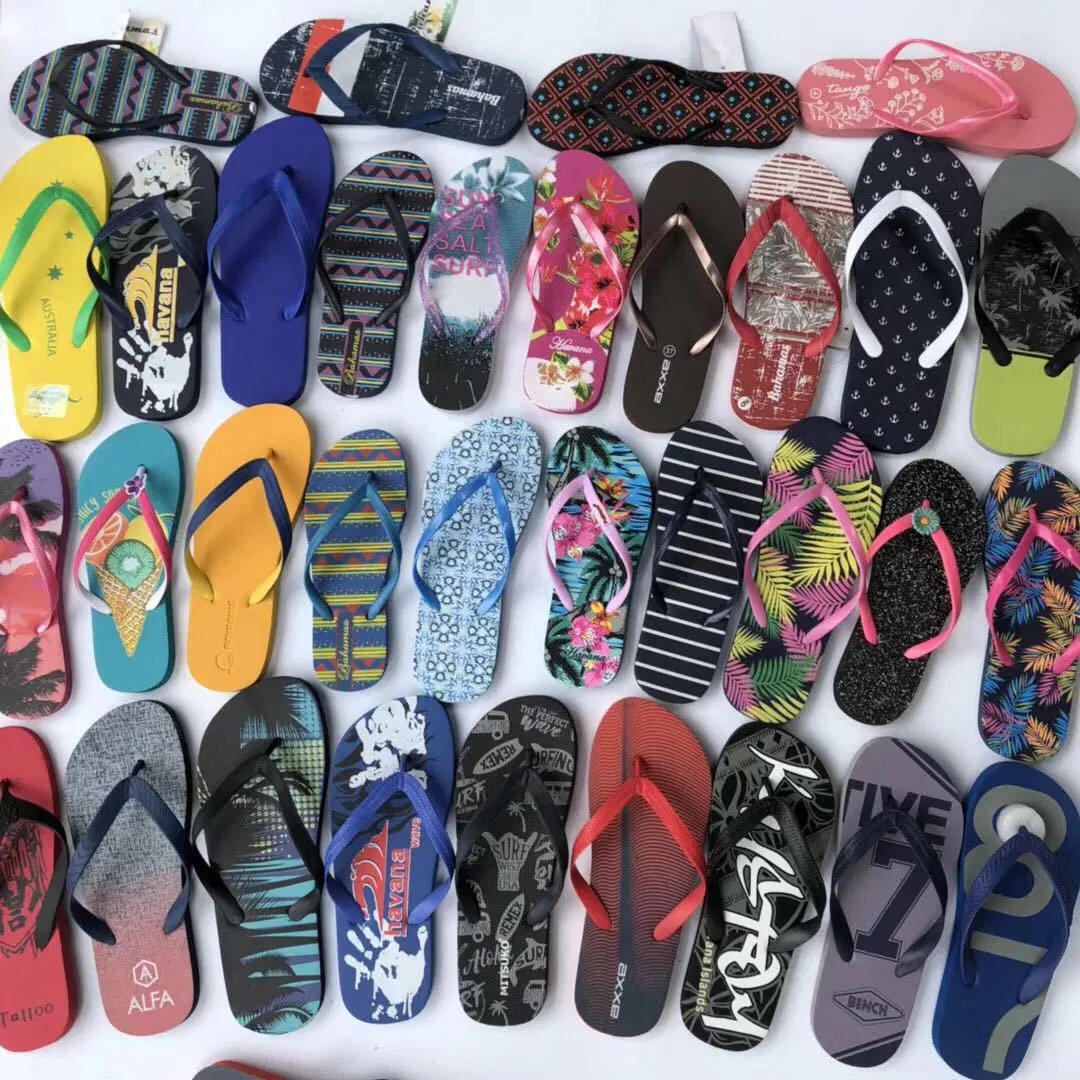 Mixed Men's and Women's Flip-Flops Goods Couples Flip-Flops Men's Beach Slippers