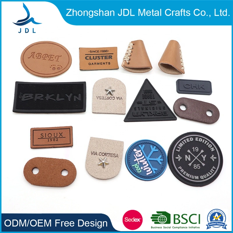 Garment Accessories Customized PVC Patches 3D Silicone Rubber Label