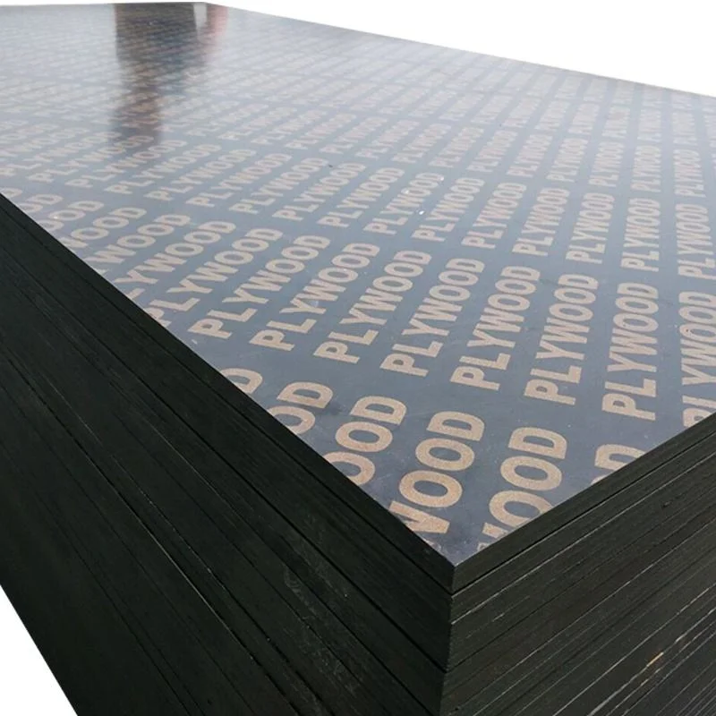 1220 * 2440*18mm WBP Glue Outdoor Formwork Concrete Black Film Shuttering Plywood