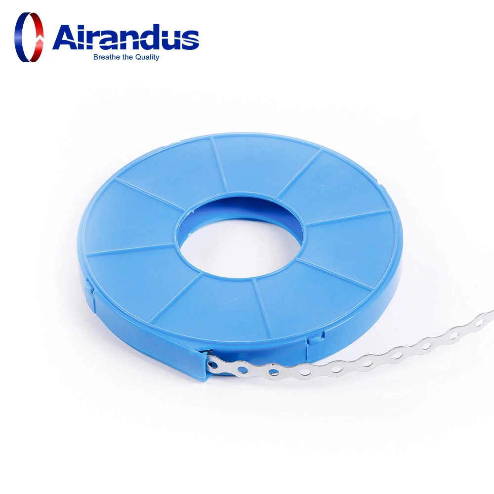 Factory Price Ventilation Air Duct Metal Hanger Strap Dispenser Perforated Band for HVAC System