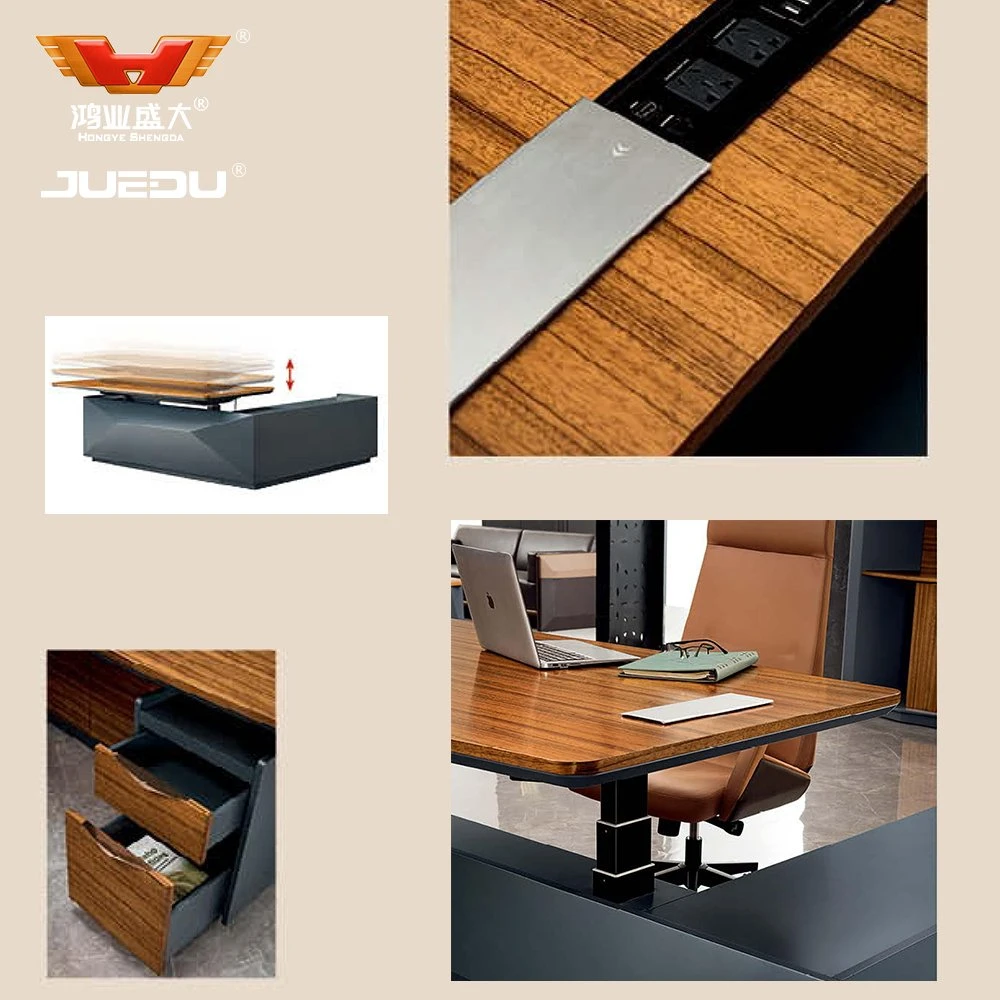 Luxury Modern Executive Furniture Height Adjustable Office Desk