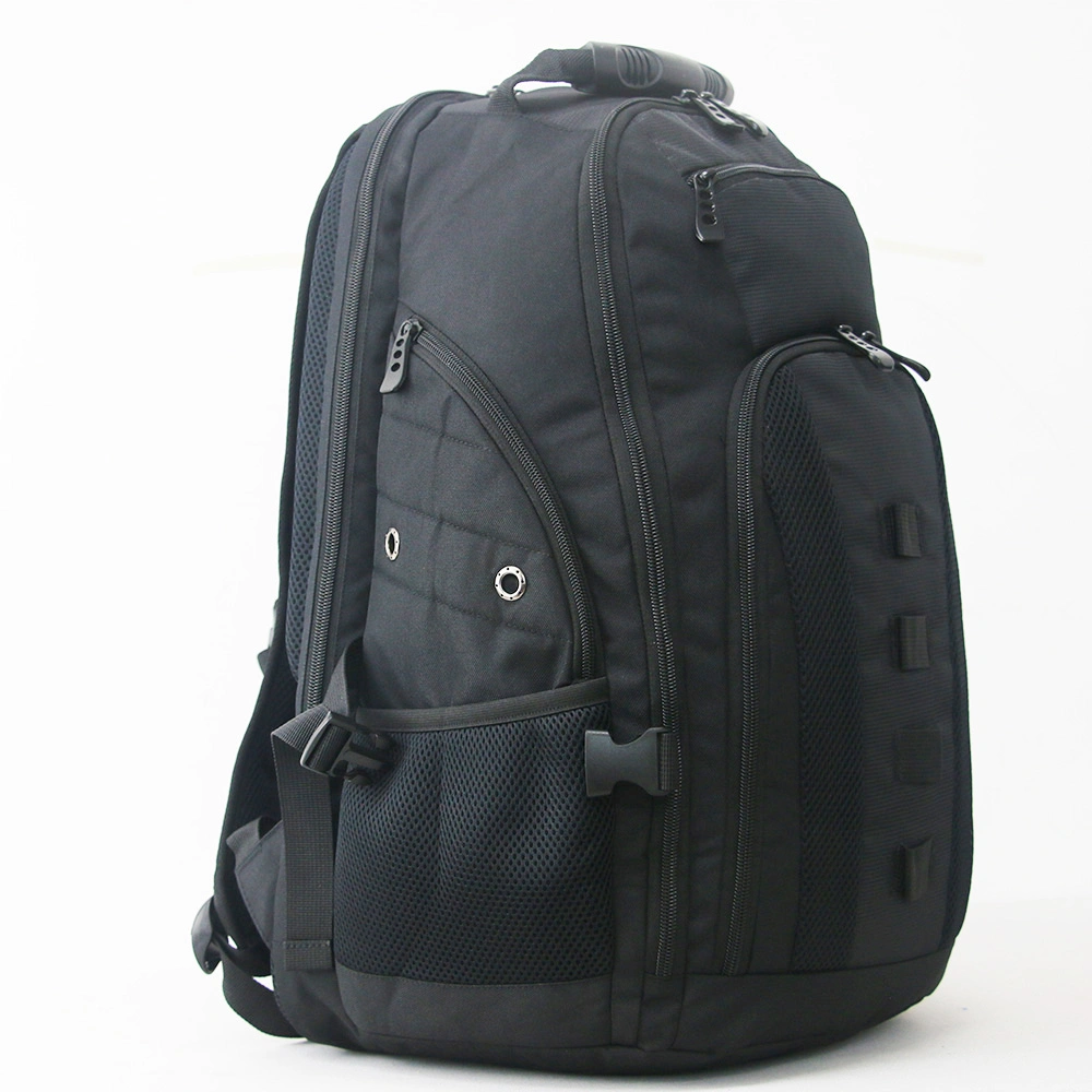 Wholesale/Supplier Custom Black Polyester Business Laptop Backpack for Men