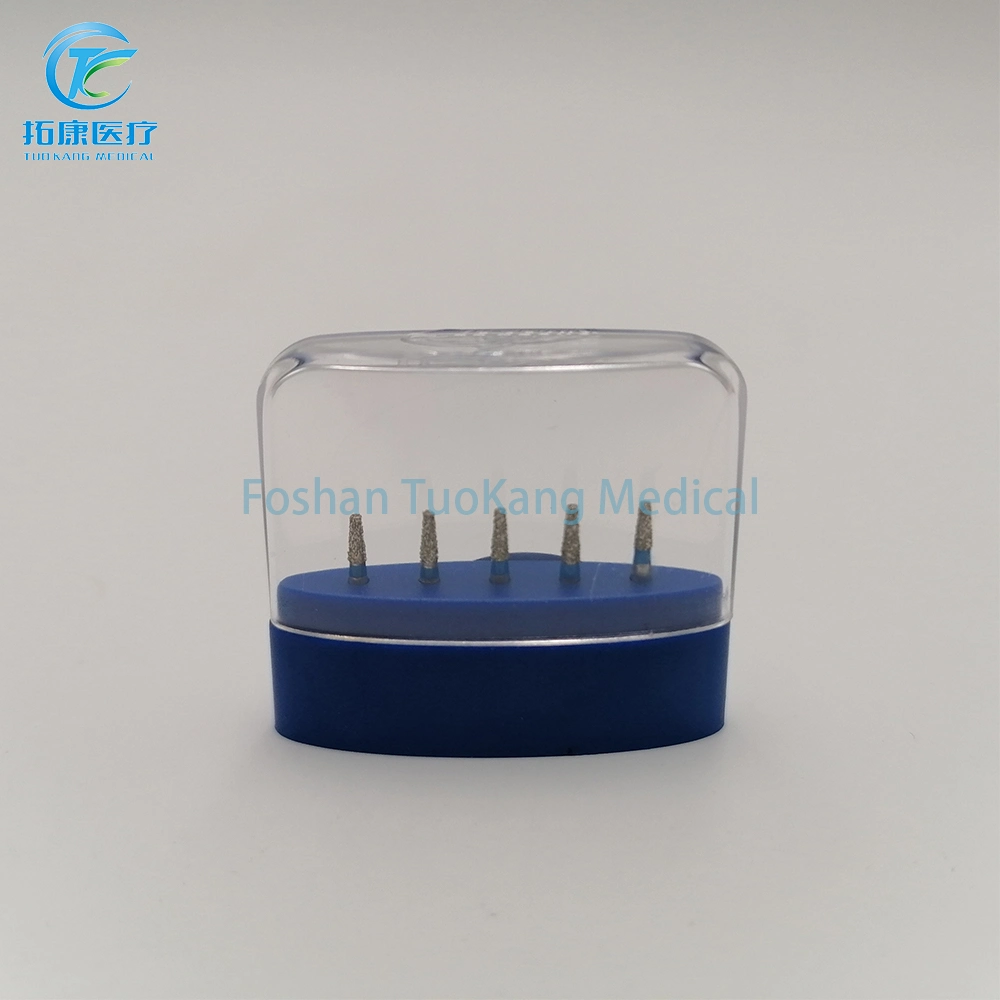 Consumibles dentales Diamante Material Dental rebabas rebabas 5PCS/ Pack TF-SS Series