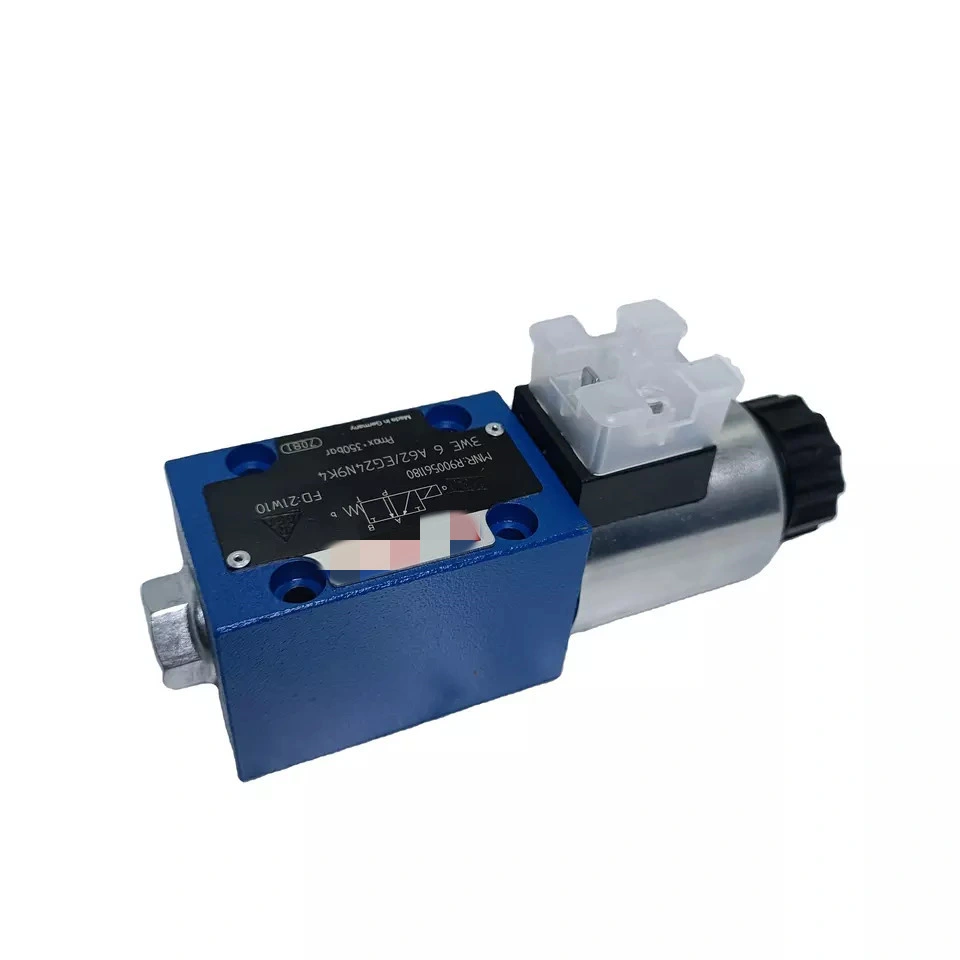 Zhenyuan Solenoid Valve 3we6 R900905662 3we6a62/Ew110n9K4 R900915672 3we 6 A62/Ew230n9K4 Hydraulic Valve