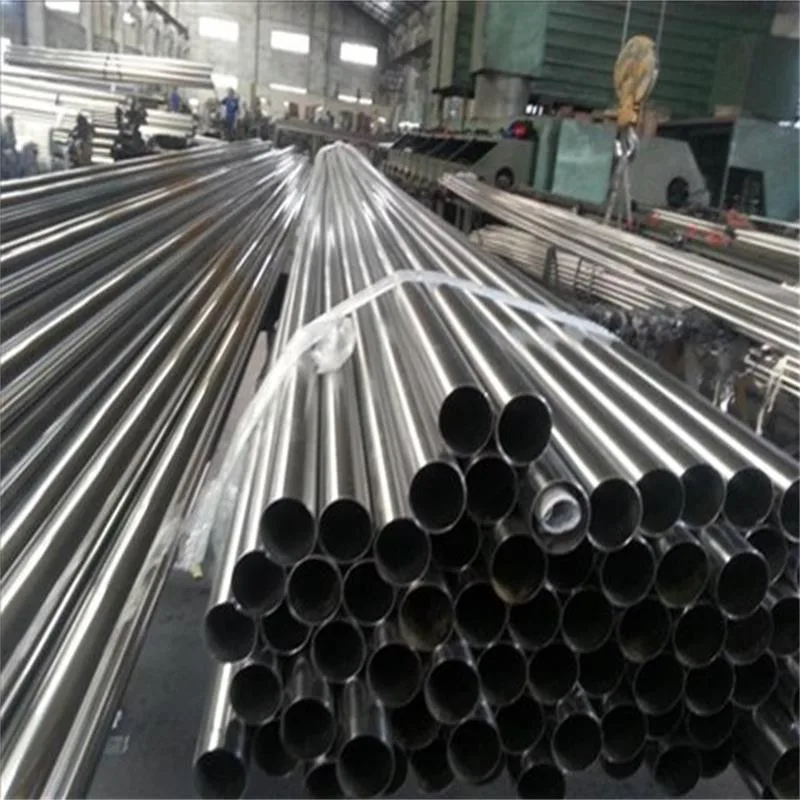 AISI SUS 201 202 301 316 316L 317L 321 347 309S Welding Stainless Steel Round Shape Tube for Pipe Making Machine