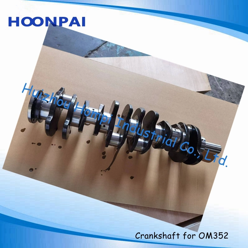 Auto/Truck Diesel Engine Casting/Forged Crankshaft for Benz Om352/Om366/Om355/Om442/Om314/3520303702/3660301102/3670300702/3550306801