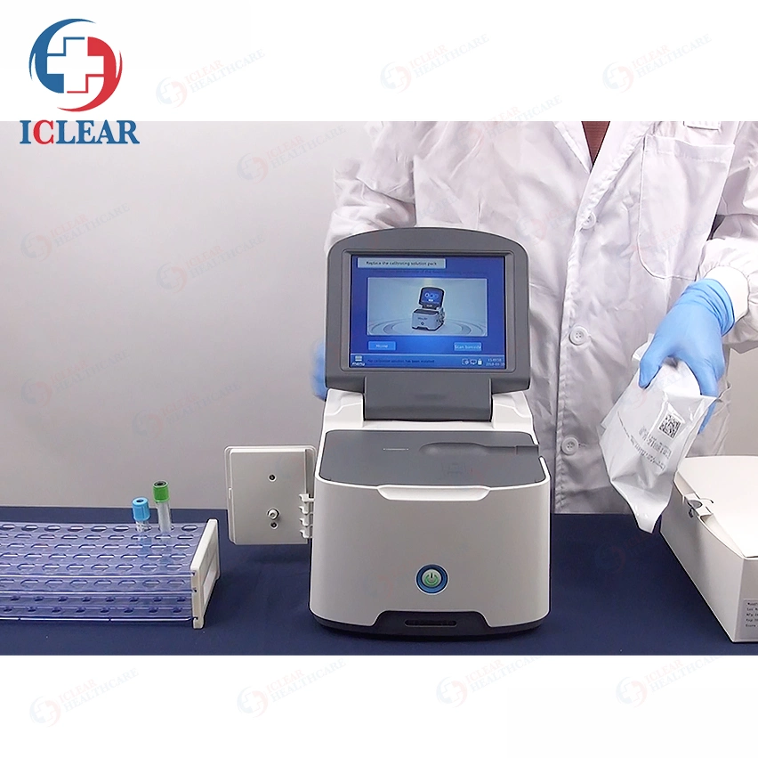 Whole Blood Poct Veterinary Portable Blood Gas Analyzer