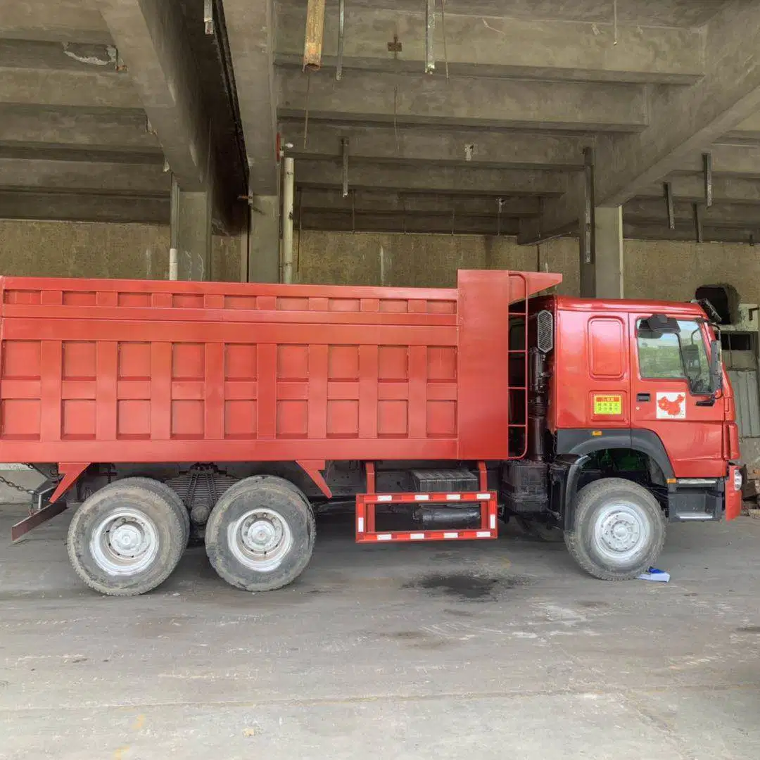 Truck 12 Wheeler 80 Cubic Meters HOWO 40tons 8X4 Used Tipper Dump Truck with Big Power Engine Hydraulic Joystick for Construction Agricultural Use