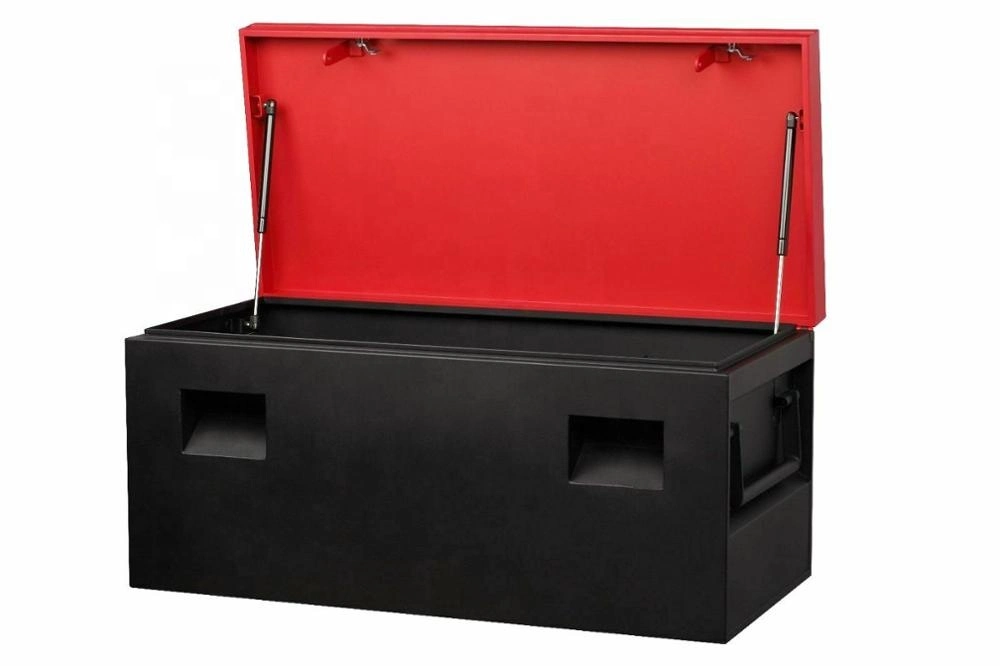 Heavy Duty Stahl Verriegelung Job Site Van Truck Garage Lagerung Sicherheit Tool Box Safe Truhe