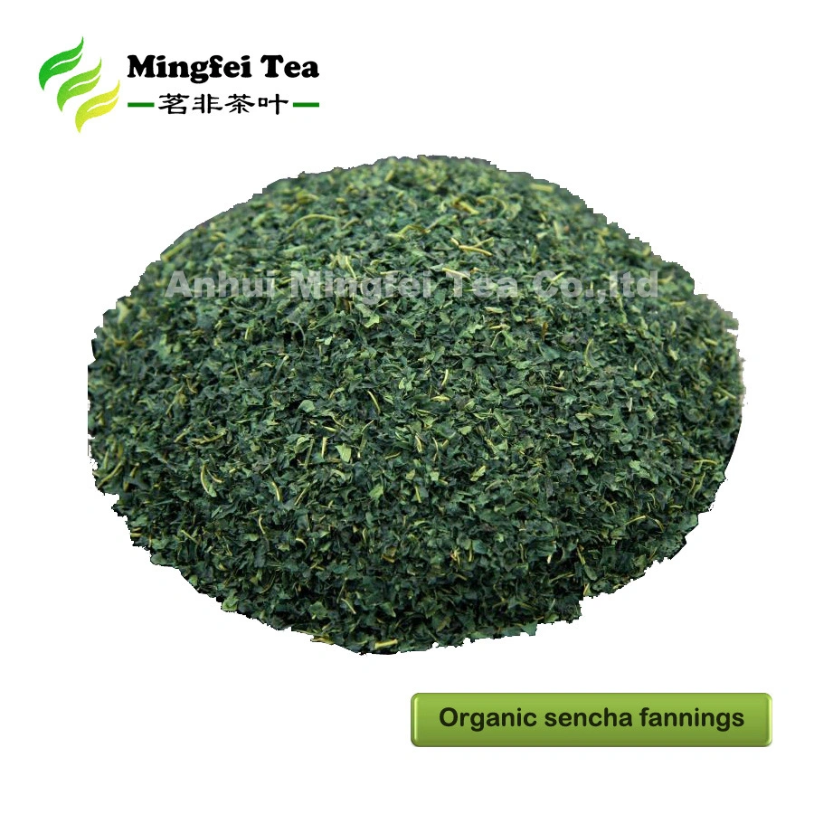 Chinese Organic Sencha Green Tea 8912 /FV-TXL-OSL120/sencha fannings(EU Standard /Japan)