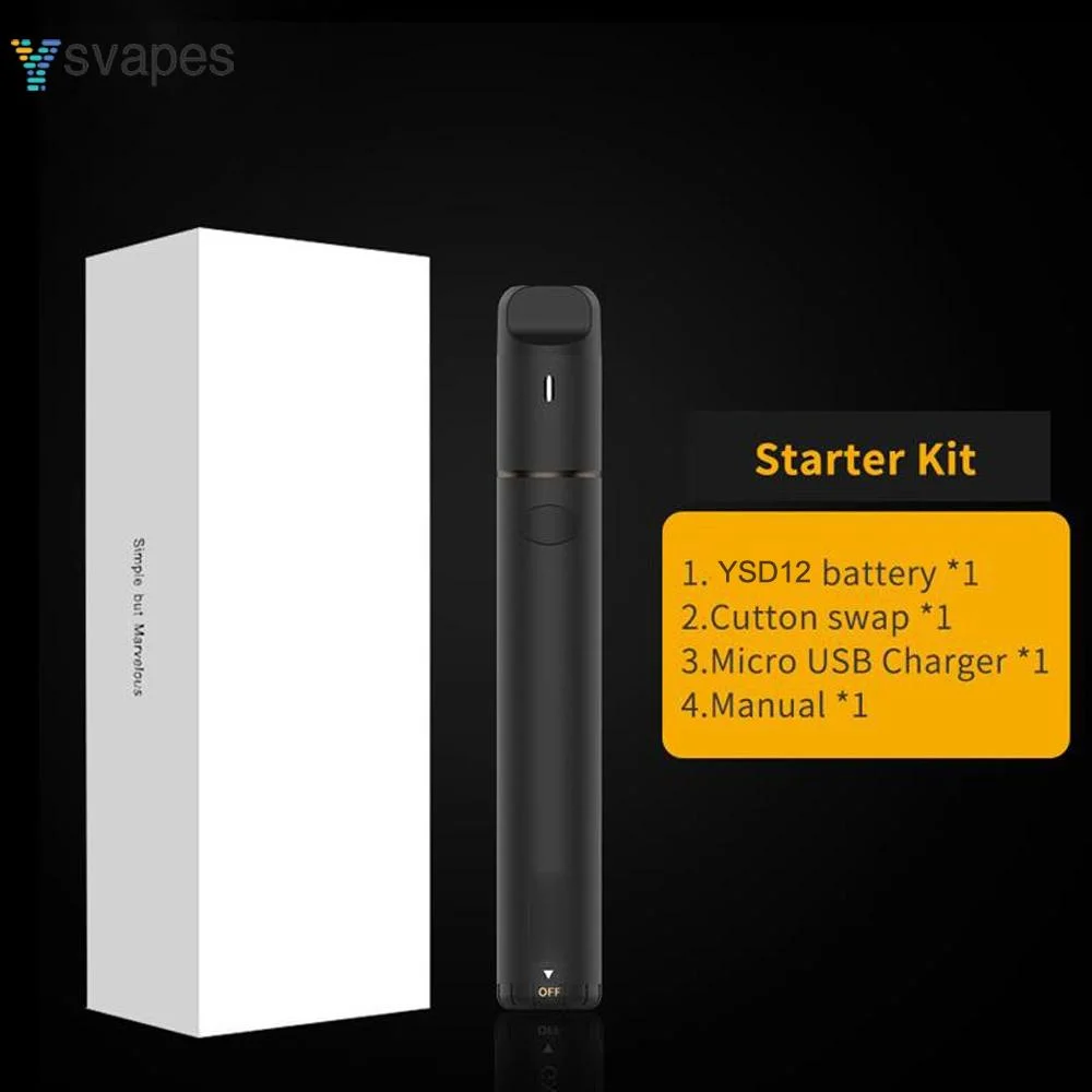 Handliches Starterkit mit einstellbarer Temperatur und Kartusche, Nice Vape 1900mAh