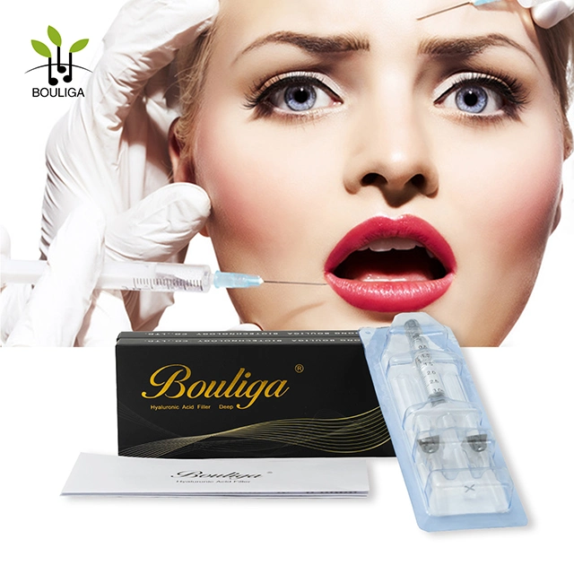 Crosslinked Hyaluronic Acid Dermal Filler for Lips, Nose, Wrinkles, Breast, Buttocks, Body, Face, Neck, Folds