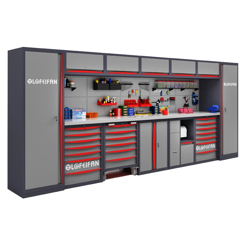 Workstations for Automotive Repair with Diversified Storage Options