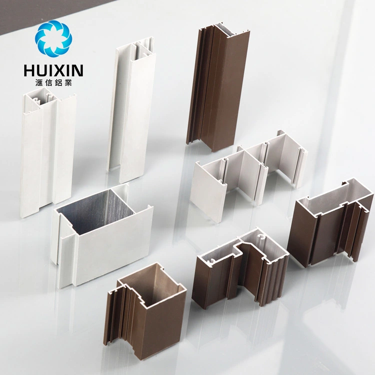 Huixin Standard Südafrika Aluminium-Fensterrahmen Für Schiebetüren Aluminium-Extrusionsprofile