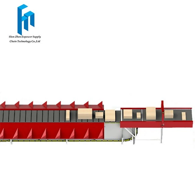 Eficiente e automatizado Linear Industrial de triagem de logística do sistema de equipamento