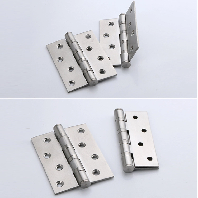 4 Inches Casement Inner Door Cabinet Stainless Steel Folding Hidden Ball Bearing Door Hinge Factory