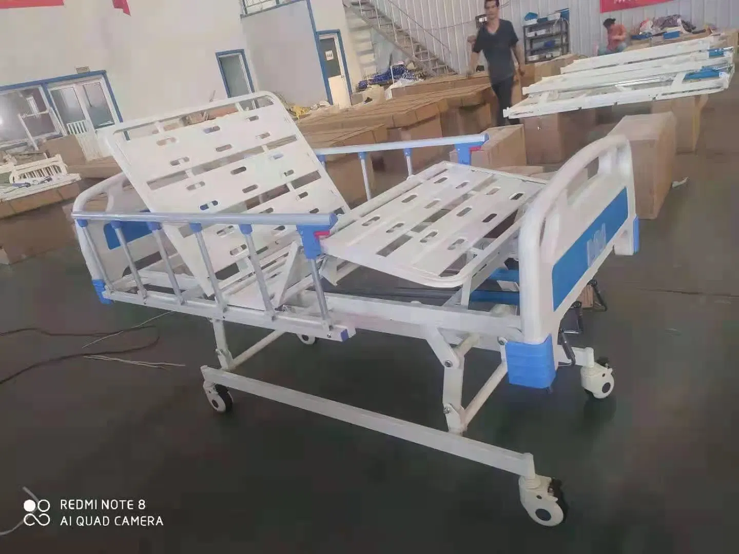 Bon service Manuel d'instrument chirurgical Hôpital fabriqué en Chine électrique Lit de soins médicaux