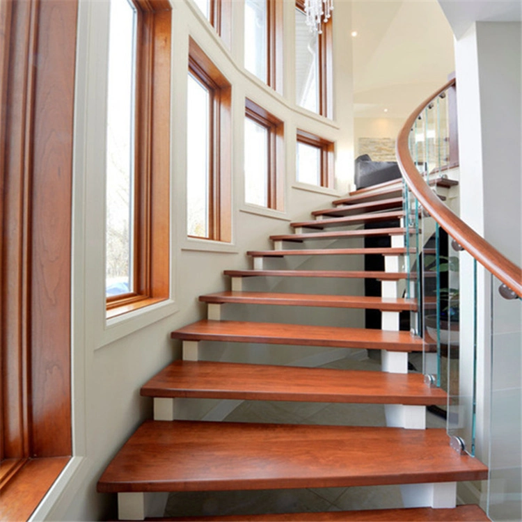 Edelstahl Aluminium Marmor Holz Glas Stair Stringer Gerade Gebogen Schwimmende Treppe