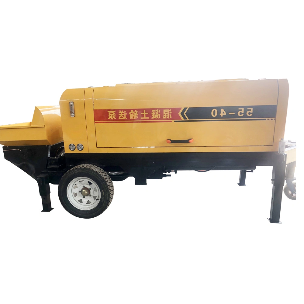 Truck Mounted Concrete Mixer Spider Concrete Pump Hbt40/8/45 Concrete Pump