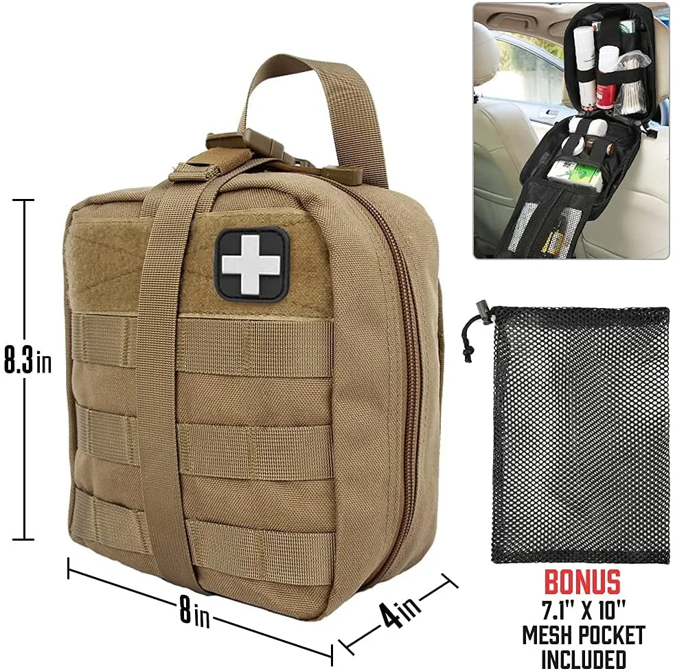 Durable First Aid Kit for Emergency and Survival Situations