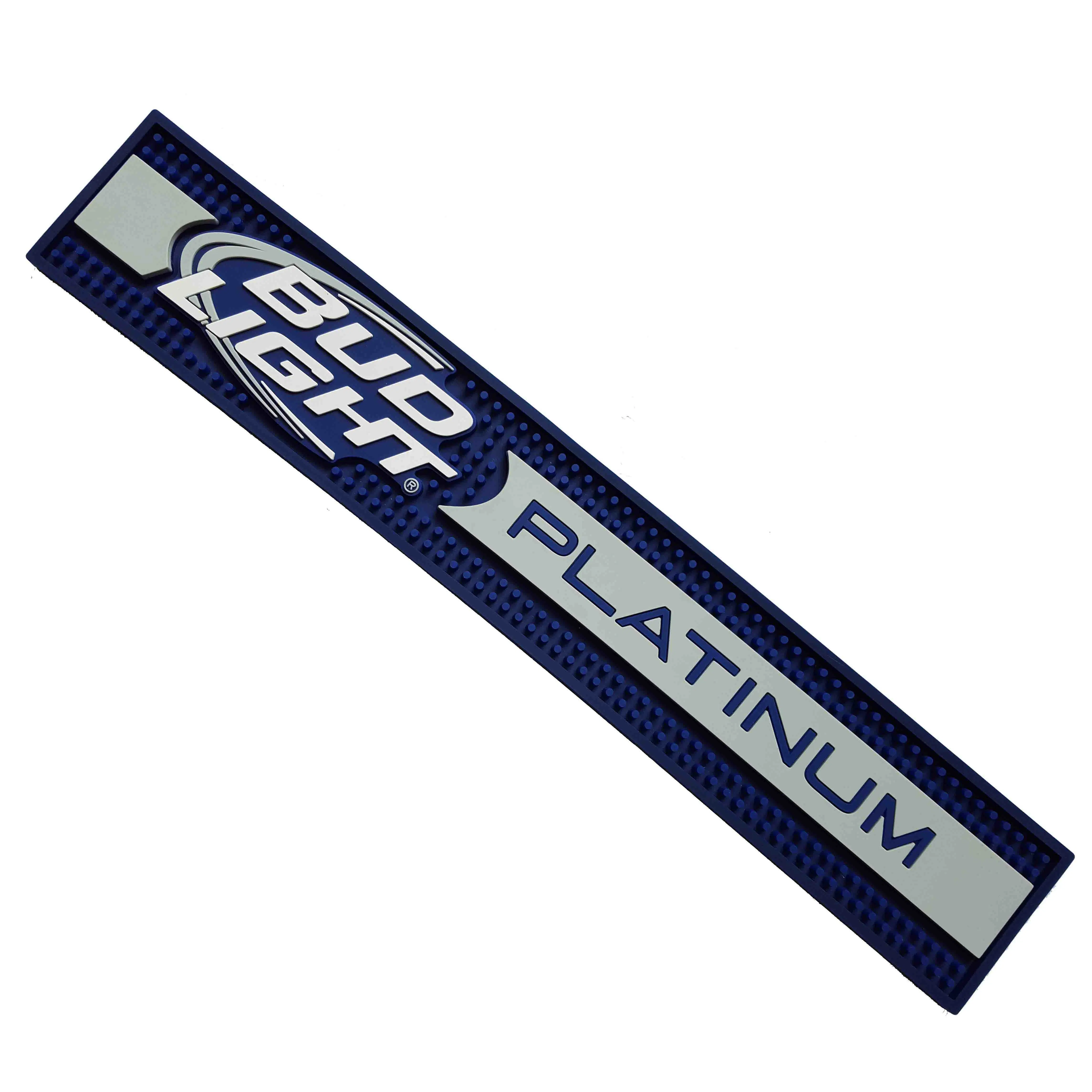 Logotipo estampado de promoción de la barra de PVC blando Mat