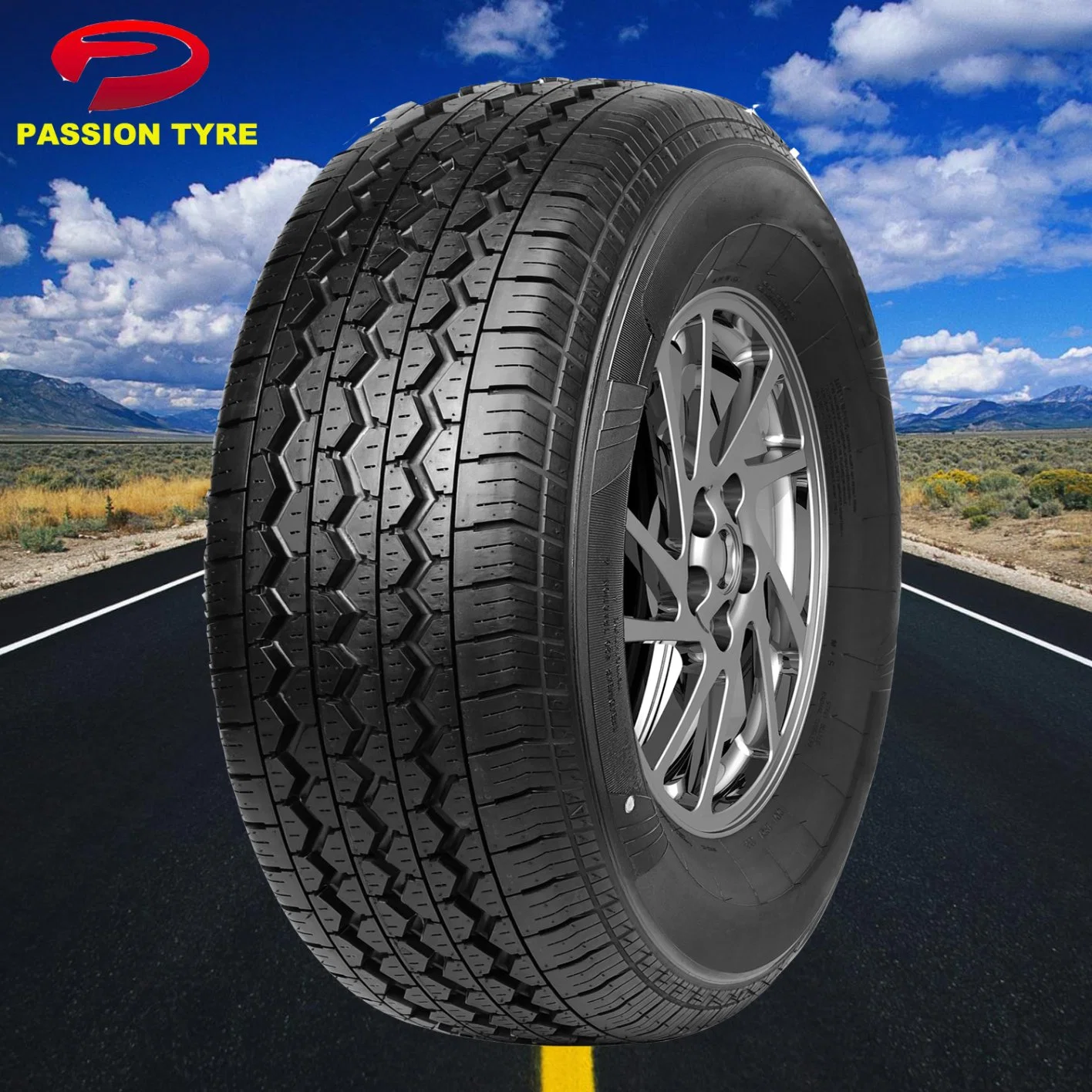 Habilead Brand White Sidewall (WSW) Commercial Van Tyres, Light Truck Tires 185r14c 195/70r15c 255/70r15c 205r16c