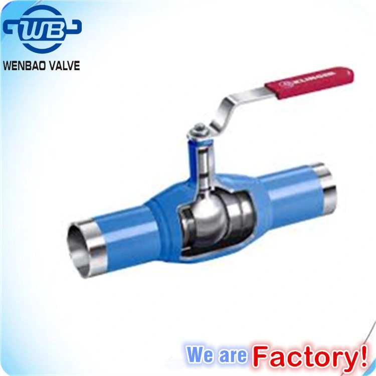 Gear Operated Butt Weld Ball Valve Anti-Static Design Independent Ball and Stem Floating Self-Relieving Seat Rings Dbb Pipeline Heating All Welded Ball Valves