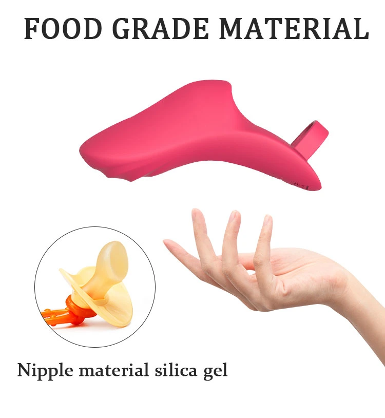 Finger Vibration Sleeve Sex Toys Klitoris Stimulation Pinsel Vibrierenden Finger Vibrator für Massage mit G-Punkt-Armstulpe