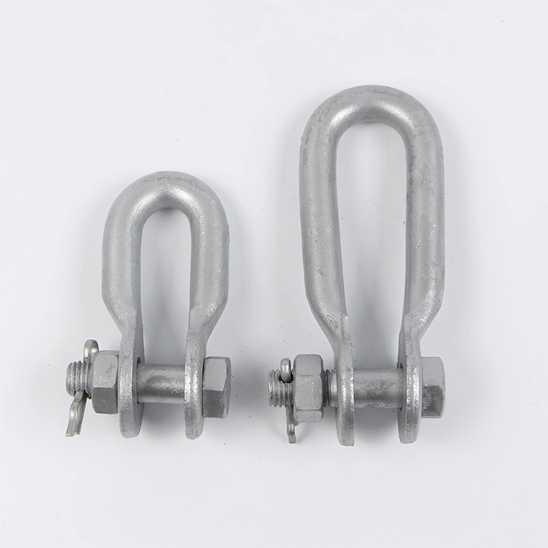 70kn Hot DIP Galvanized Steel U Shackle, Anchor Shackle