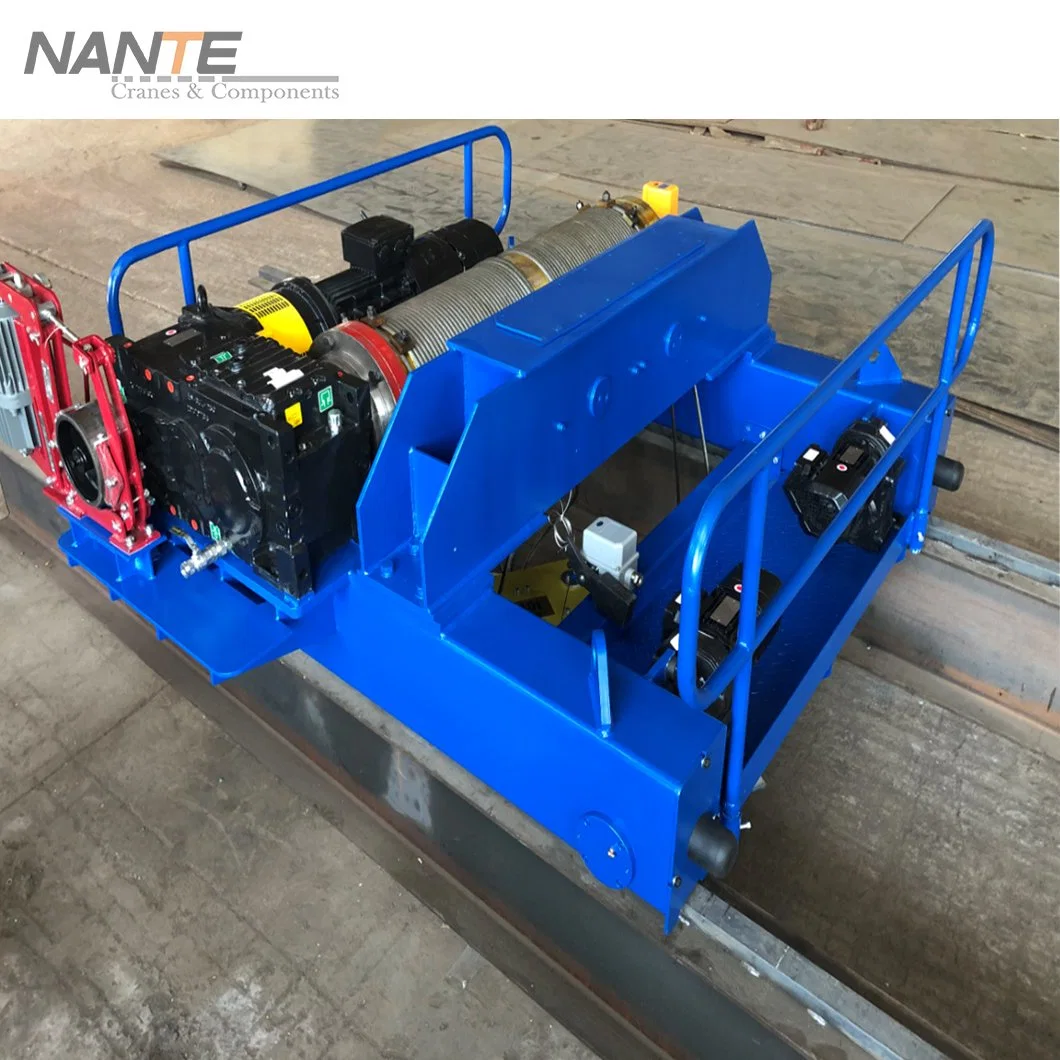 Winch Nhb-Eh Dual Brake with One Thruster and Electromagnetic Brake