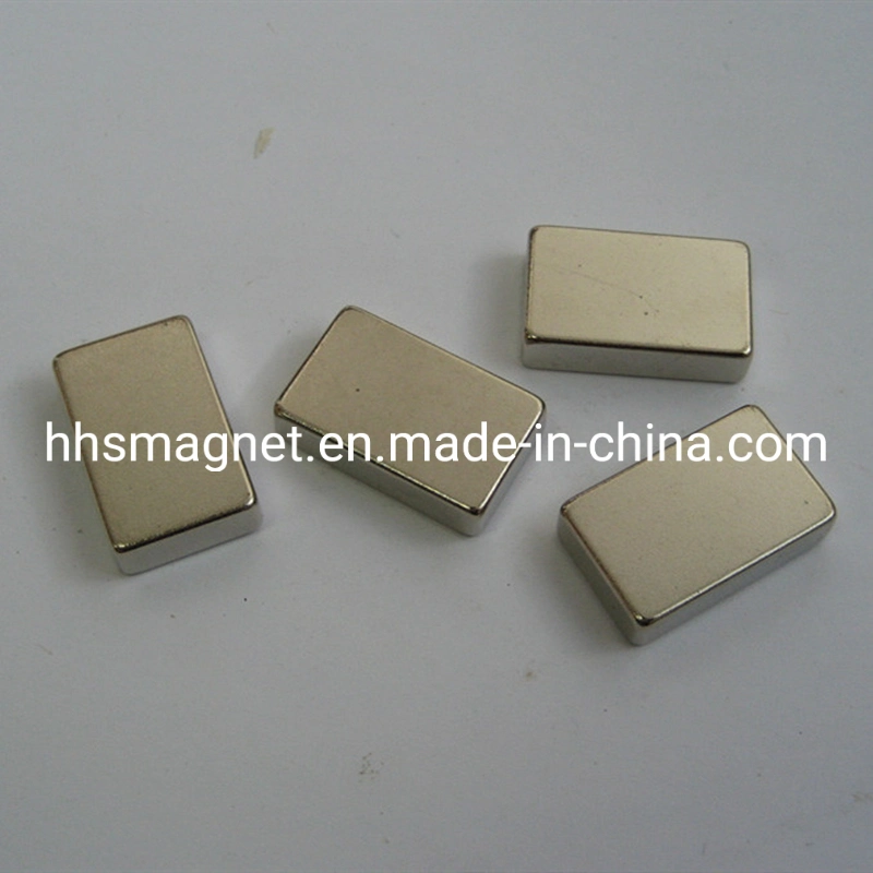 Sintered NdFeB Permanent Magnetic Block Square Neodymium Magnet Magnetic Material with N40